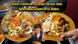 JUALAN NASI CAMPUR SUDAH GENERASI KE 4, TEMPATNYA GAK PERNAH PINDAH!