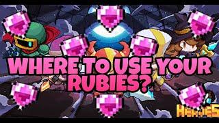 ALL ABOUT RUBIES | CHANTEUR GAMING | JEANGREY | MY HEROES SEA 2.0 | F2P GAME