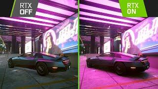 Cyberpunk 2077 - Ray Tracing ON vs OFF | Comparison