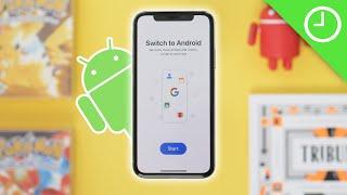 This is Google's new Switch to Android app in ACTION!