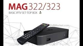 How to add IPTV channels on MAG322 / MAG323