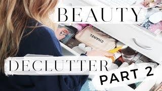 BEAUTY CLEAR OUT & DECLUTTER: SKINCARE & BATHROOM SPRING CLEAN | Hello October