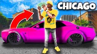 Robbing OPPS In CHICAGO with a FAKE GLOCK In GTA 5 RP..