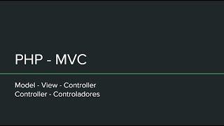 PHP MVC | 100% orientado a objetos POO desde cero sin frameworks | parte 3 Controlladores