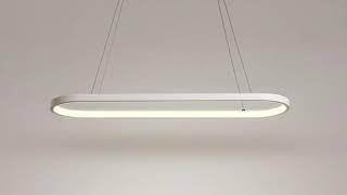 Smart Pendant light | 45W Smart Halo Runway 1.2M | Zigbee Protocol | Philips Hue Dimmable