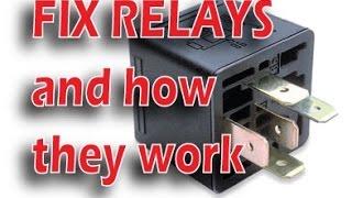 How Automotive RELAYS work and how to FIX them