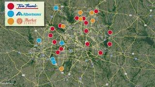 These 26 DFW grocery stores -- mostly Tom Thumb -- would sell in Kroger/Albertsons merger