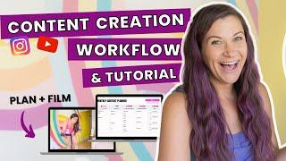 How I Plan My Content for YouTube Instagram and Emails | Content Creation for Social Media