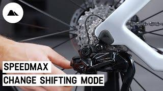 Change the Shimano Di2 shifting modes on your Canyon Speedmax