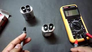 How to test microwave HV capacitor using multimeter/ good vs bad