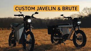 Custom Javelin & Brute from Spark Cycleworks: Army Green