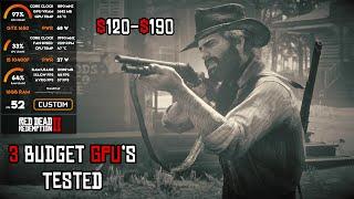 Red Dead Redemption 2 Test on 3 Budget GPUs (60fps Best Settings)