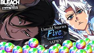 3,300 ORBS SUMMON! SPIRITS ARE FOREVER WITH YOU UNTOLD STORIES FIVE! Bleach: Brave Souls