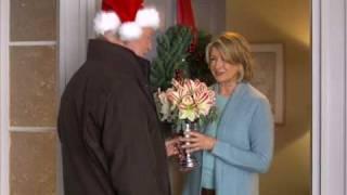 Bloopers from the Martha Stewart for 1-800-Flowers Christmas Commercial 2008