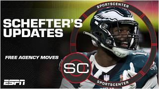 Adam Schefter is breaking all the latest NFL free agency moves  | SportsCenter