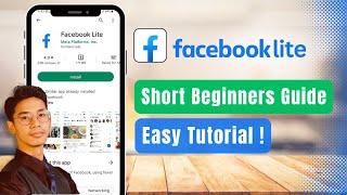 How to Use Facebook Lite - Guide to use Facebook Lite App !
