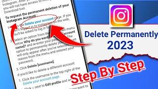 How to delete instagram account permanently | Instagram account delete kaise kare permanently