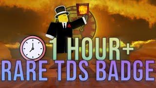 This Rare TDS Badge Takes Hours To Complete | Roblox TDS