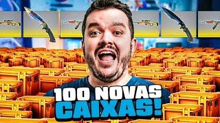 A MEGA ABERTURA DE CAIXAS VOLTOU!! *TIREI UMA NOVA FACA*