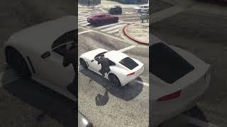 GTA  5 michael car accident#gtavideos #gtacasino #fivethegamer