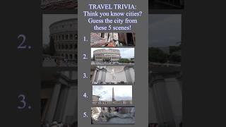 Travel Trivia: Can You Name These Cities?  #travel #trivia #Italy