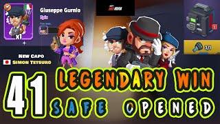 41 Safe Opened - Legendary WIN - Idle Mafia National Safe