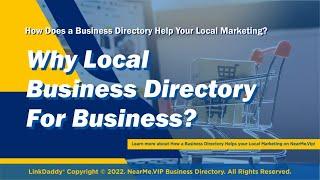 Why Local Business Directory For Business
