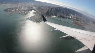 4K Full Flight Time Lapse | San Francisco to Los Angeles in 150 seconds