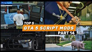 Top 5 Best Script Mods In GTA 5 - Part 14 || Best Scripts For GTA V || GTA V Mods 2024