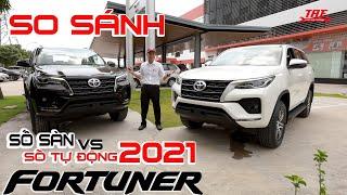 So Sánh chi tiết FORTUNER SỐ SÀN và TỰ ĐỘNG | Rạch ròi hết phân vân | FORTUNER Thái Lớn