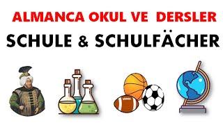 12.DERS ALMANCA|9.sınıf 2.ÜNİTE Ders 12| Okul ve Dersler -Schule und Schulfacher