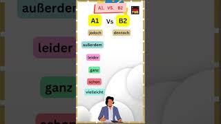 Deutsch A1 vs B2: Ein Vergleich der Sprachkenntnisse#deutschlernen #deutsch #deutschfüralle #verb