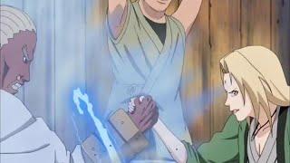 Arm Wrestling - Tsunade(5th Hoakage) Vs A/Ay(4th Raikage) - Naruto Shippuden (English dubbed)