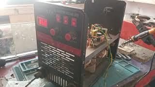 Welding machine auto off problem repair training