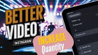 How To Upload High Quality Video On Instagram | How To Improve Video Quality? By Gyani Guru