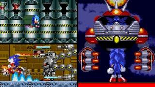 NEW Harder Bosses In Sonic 1, 2 And 3 (No Damage)