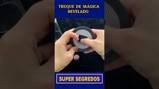 TRUQUE INCRÍVEL DE MÁGICA REVELADO,  #shorts #magician #magictricks #magic #tricks #tutorial