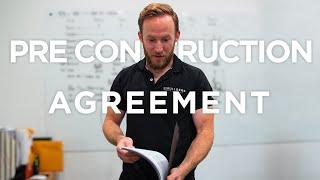 What’s really in my pre construction agreement? | NS Builders Podcast