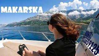 Boat trip jacht rejs Makarska Brac Zacevo Blue Lagoon Croatia