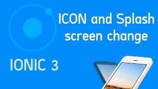 Ionic 3 Tutorial #17 Icon and Splash screen change