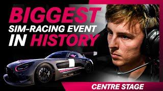 Our Esports team takes on the BIGGEST sim-racing event in HISTORY  | Centre Stage.