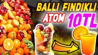 BU ATOMU İÇEN KENDİNDEN GEÇER ! BALLI FINDIKLI ATOMUN SIRRINI ÖĞRENDİK ! Diyarbakır Sokak Lezzetleri