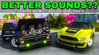 ALL the New AMERICAN Car Sounds in New Update for Car Parking Multiplayer (Max Graphics)