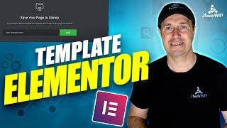 How to copy an Elementor page to a new page using templates - Quick Guide