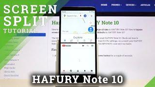 How to Split Screen on HAFURY Note 10 – Use Two Apps In The Same Times On One Screen