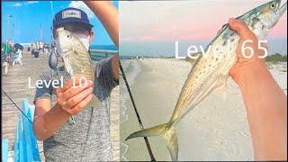 Fish to Catch at The Virginia Beach Fishing Pier from Level 1 to Level 100