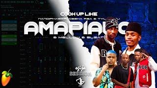 Creating an Amapiano Hit in FL Studio 2023 | Step-by-Step Tutorial Sgija Cook Up