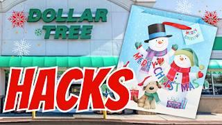 GENIUS  Dollar Tree DIY HACKS Using GIFT BAGS | Christmas DIY Decor