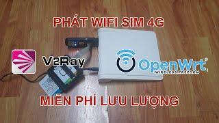 Tự làm bộ phát WIFI từ sim 4G miễn phí (FREE) với openwrt