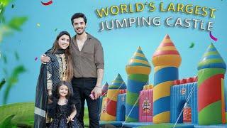 World’s Largest Jumping Park In Lahore| Bhaag Bhaag Kay Thak Gaye|Junaid Niazi